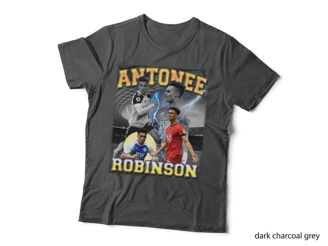 Antonee Robinson Multiple Players Lightning Dynamic Yellow Splash T-Shirt