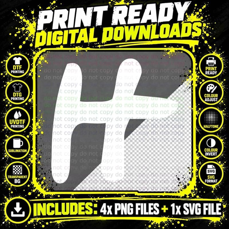 Letter H Decorative Curved Black Uppercase Serif T-Shirt Png SVG Digital Bundle