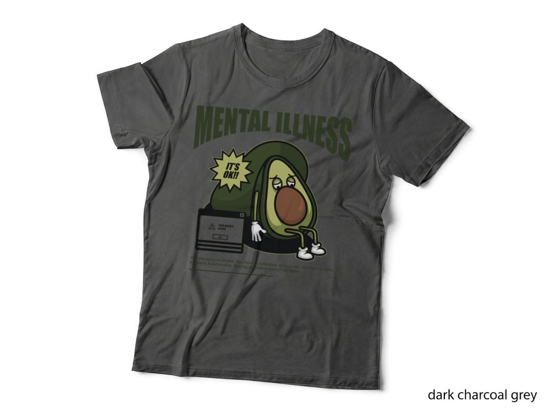 Mental Illness It's Ok You Are Not Your Have an Individual Green Yellow T-Shirt