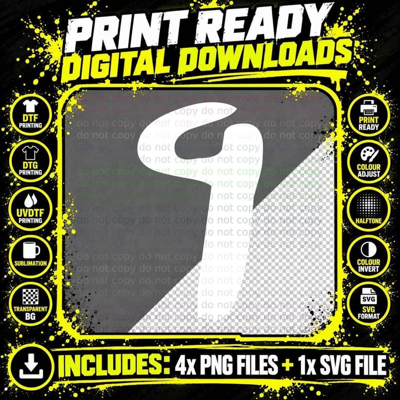 Number 9 Decorative Curved Black Numeral Serif T-Shirt Png SVG Digital Bundle