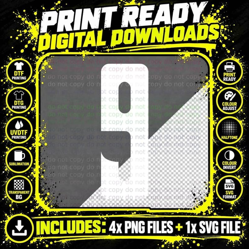 Number Nine Ornamental Numeric Digit Serif Style T-Shirt Png SVG Digital Bundle