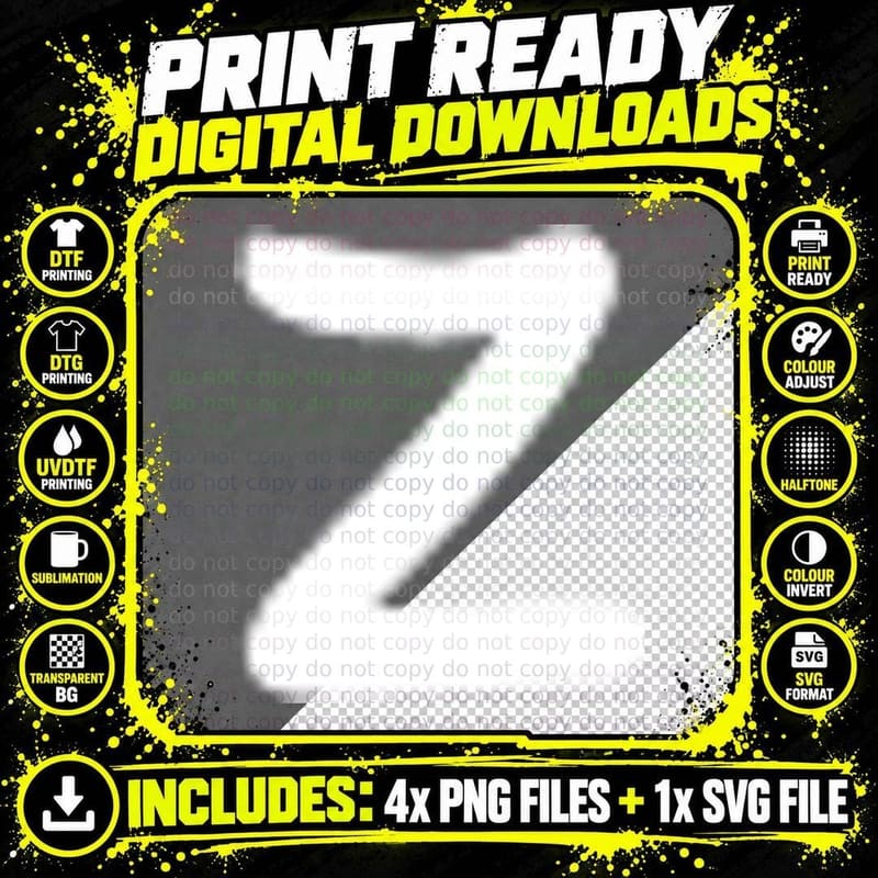Uppercase Z Single Black Capital Letter Bold Serif Png SVG Digital Bundle