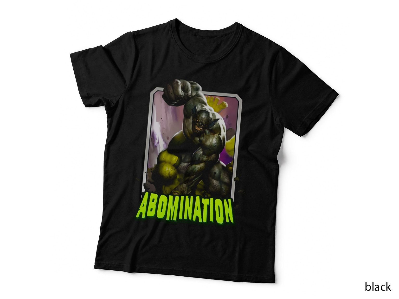 Abomination Green Yellow Monster Villain T-Shirt