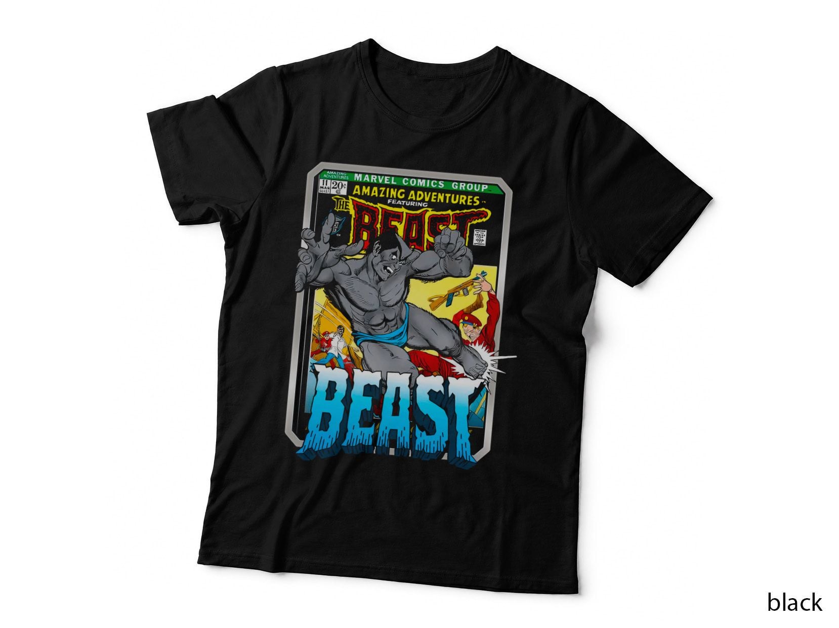 Beast Comics Group Amazing Adventures Comic Book Cover T-Shirt