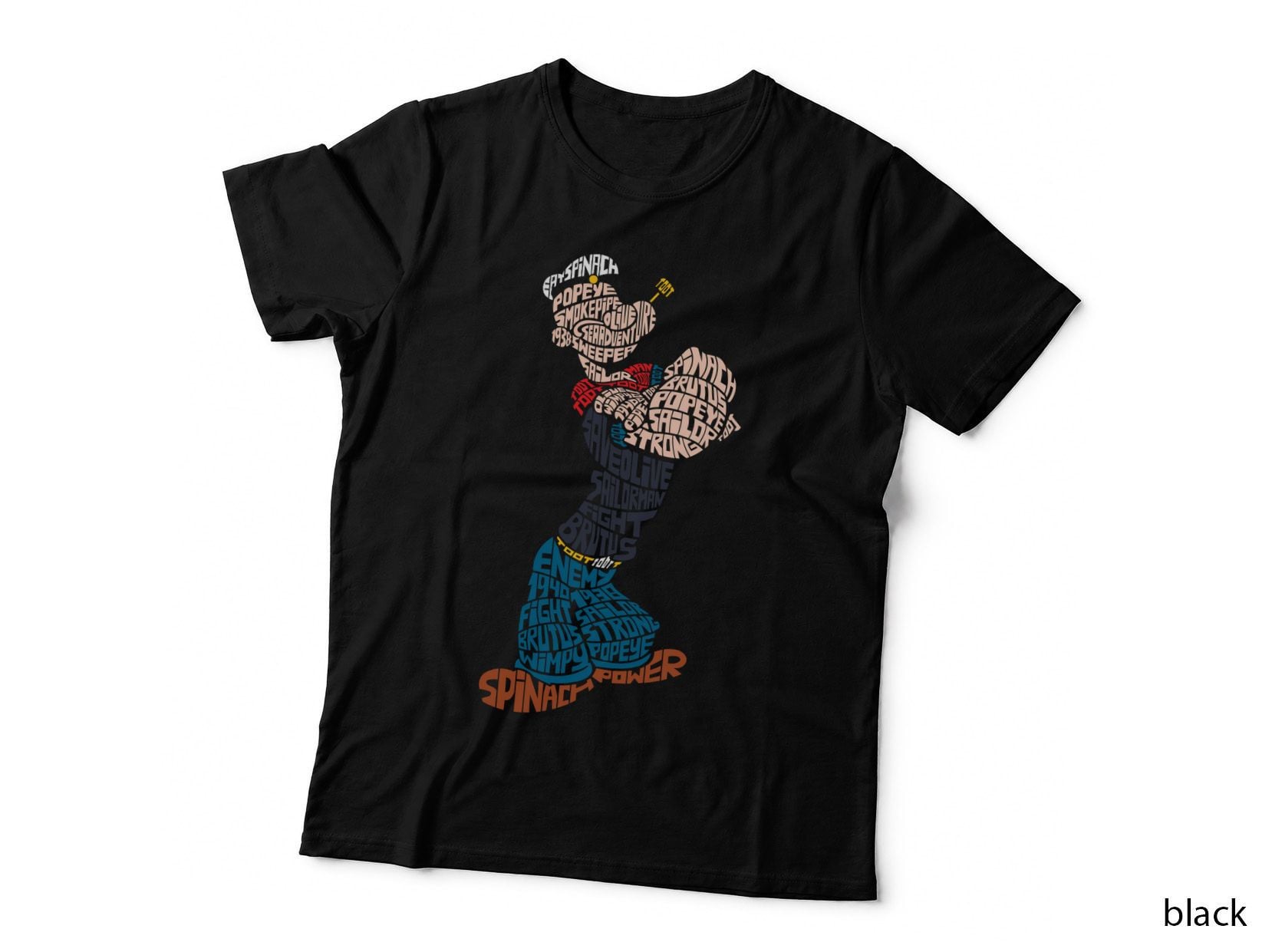 Character Heads Red Tan Brown T-Shirt