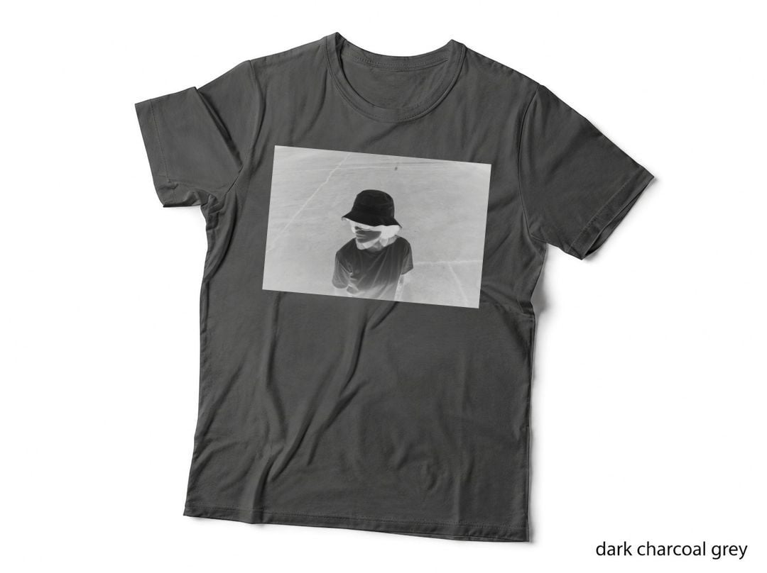 Chinese Urban Bucket Hat Text on Shirt White T-Shirt