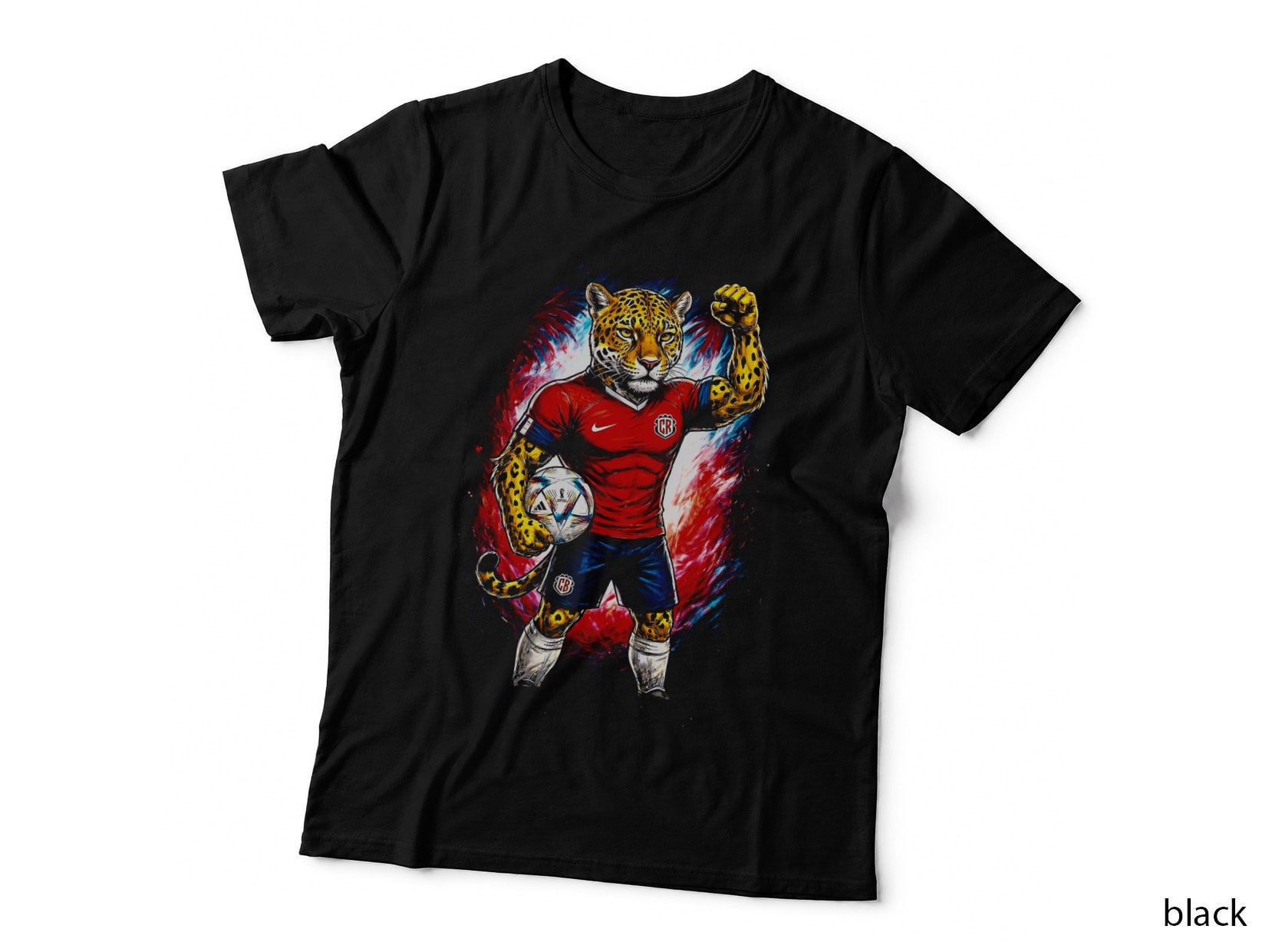 Costa Rica 1 Halftone T-Shirt