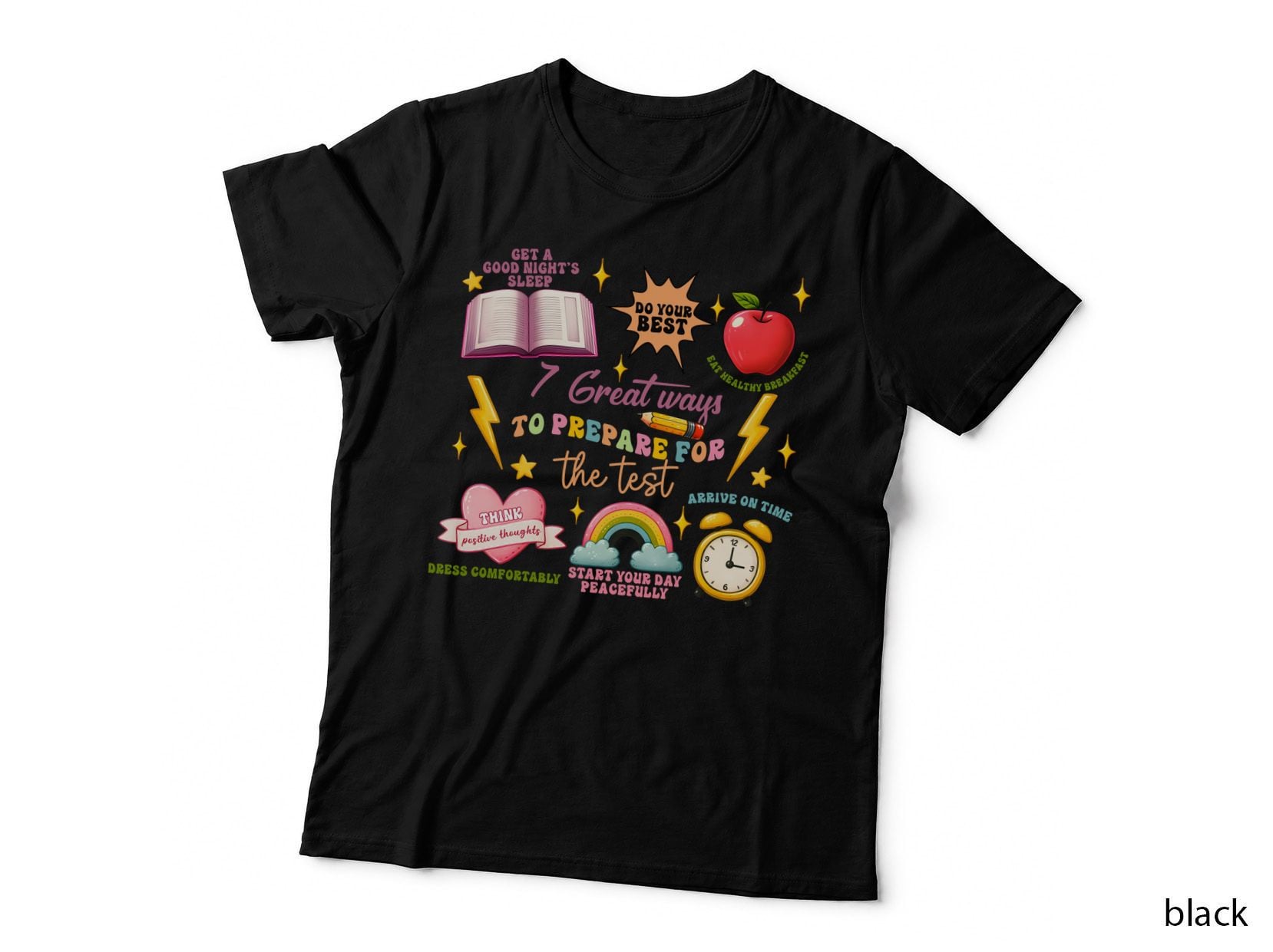 Do Your Best T-Shirt, Test Preparation Tips Graphic Tee, Novelty Gift Shirt