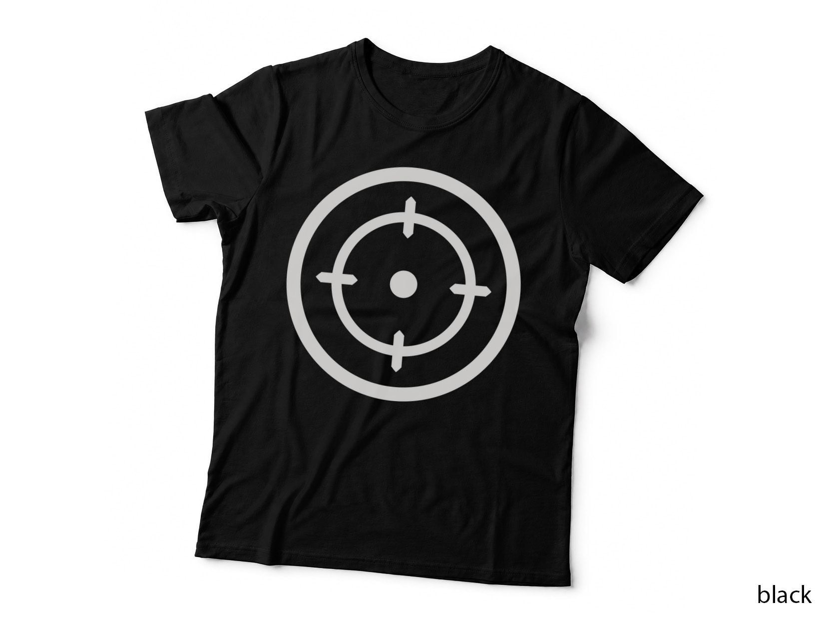 Target Bullseye Silhouette T-Shirt, Trendy Graphic Tee, Trendy Graphic Shirt