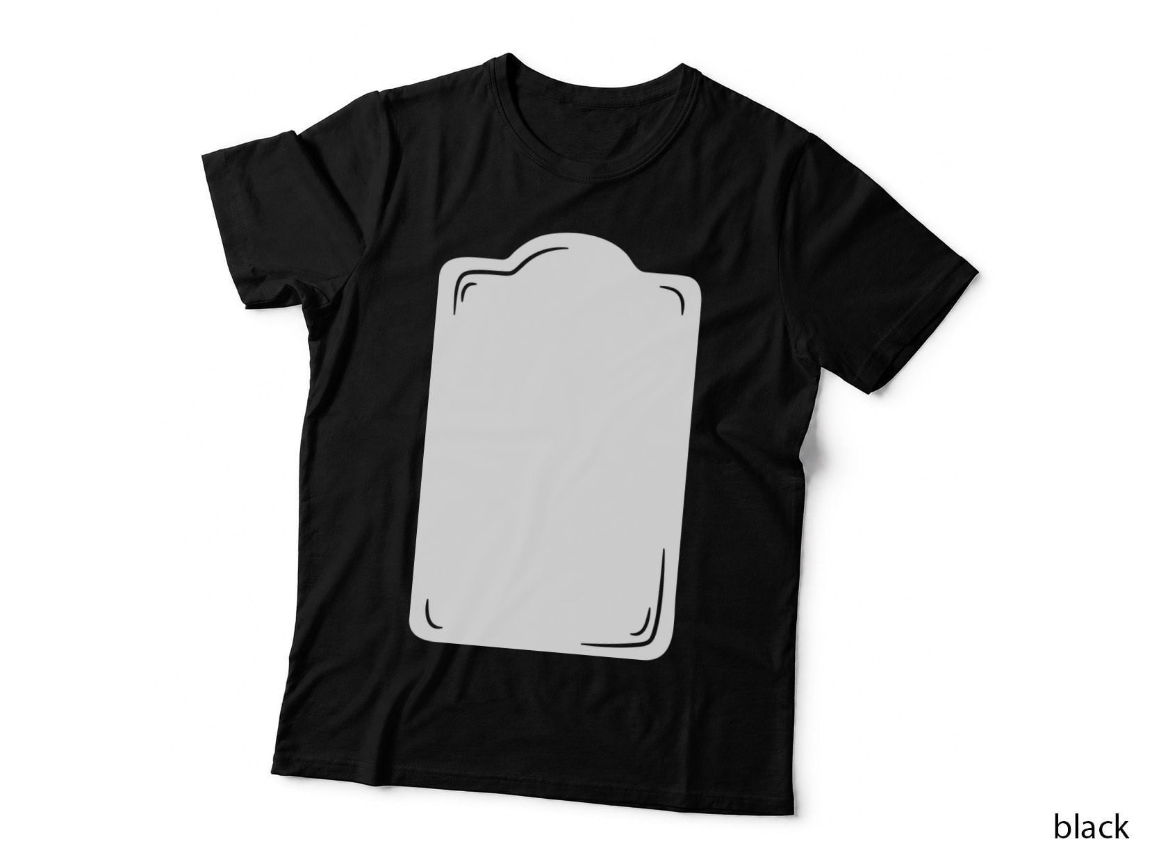 Blank Card Outline Heart T-Shirt, Heart Graphic Tee, Heart Lover Shirt
