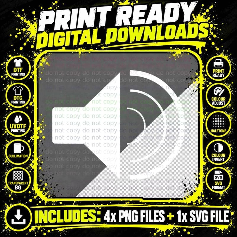 Sound Wave Speaker Icon Heart T-Shirt, Heart Graphic Tee Png SVG Digital Bundle