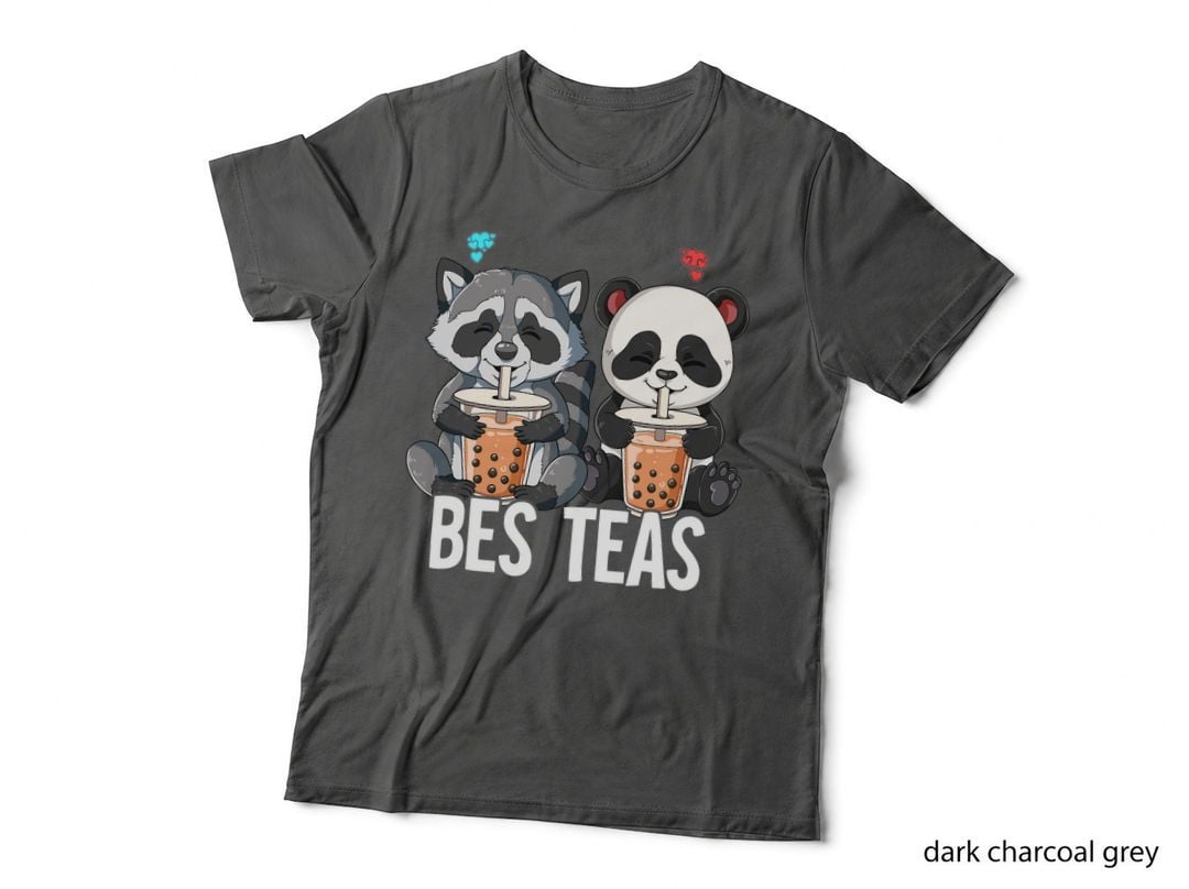 Bes Teas Boba Tea Best Friend Bubble Tea, Gift for Friends T-Shirt