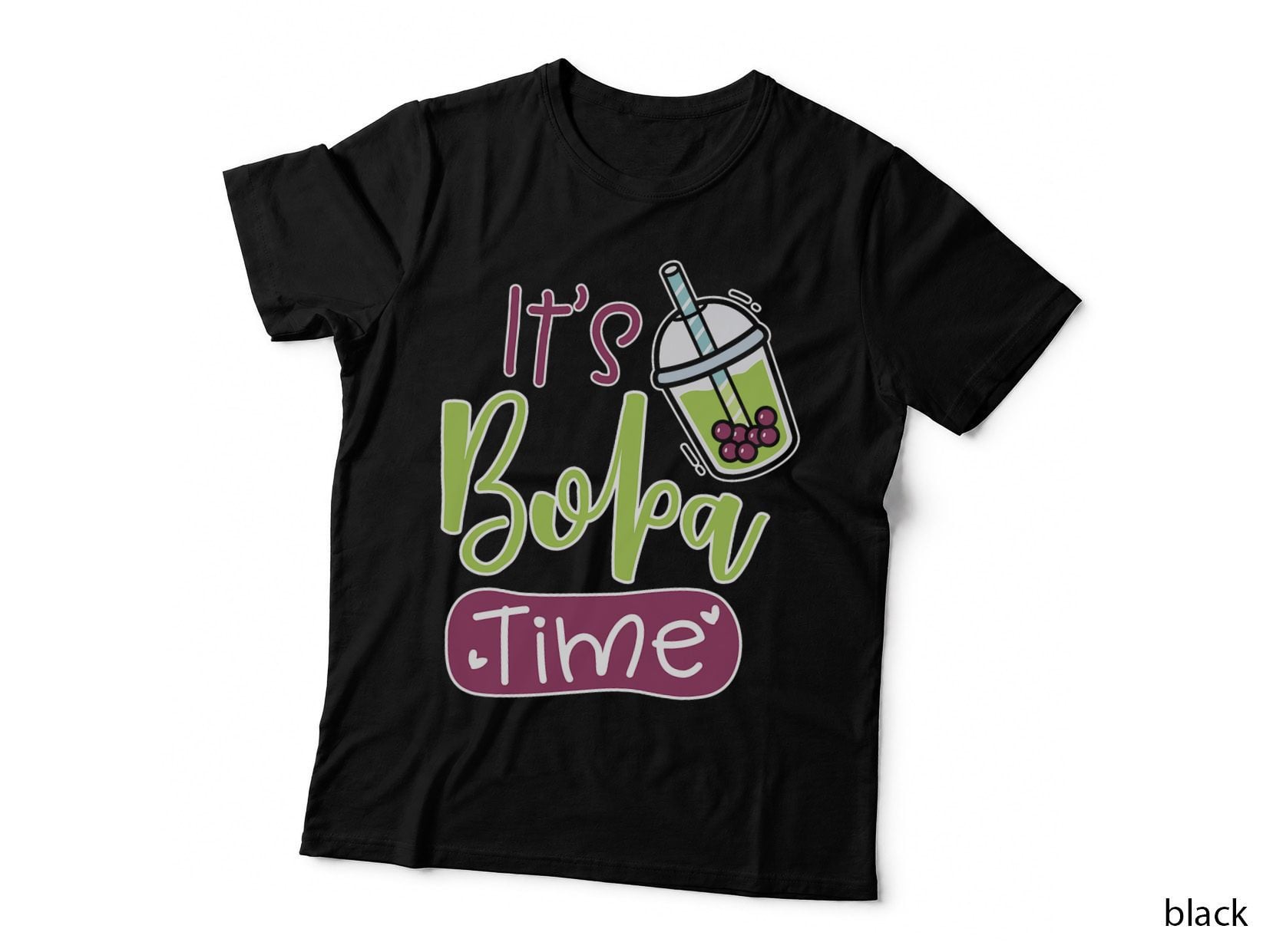 Boba Time Bubble Milk Tea Drinkers Lovers, for Women, Men, Fans, Gift T-Shirt