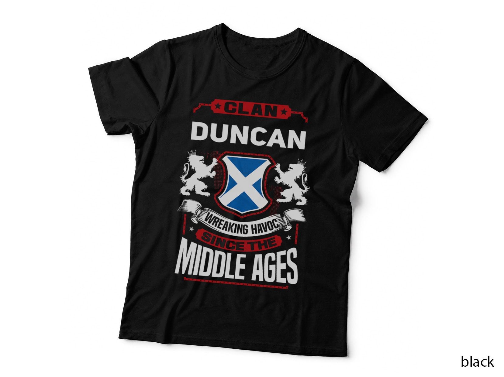 Clan Duncan Scottish Surname Family Reunion Scotland T-Shirt