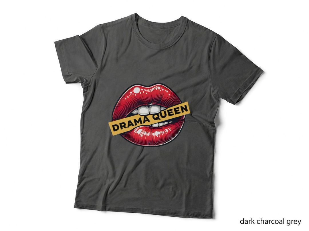 Drama Queen, Sweet Red Lips Shirt, Sexy Red Lips Money T-Shirt