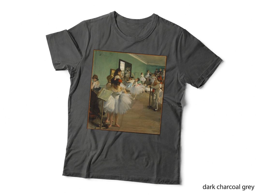 Edgar Degas the Dance Class Ballet Impressionism Art T-Shirt