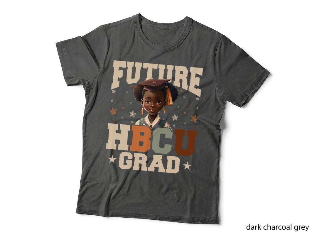 Future Hbcu Grad History Black College Youth Kids Girl T-Shirt