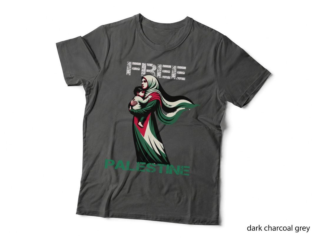 I Love Free Palestine Mother Children Gaza Strip Palestinian T-Shirt