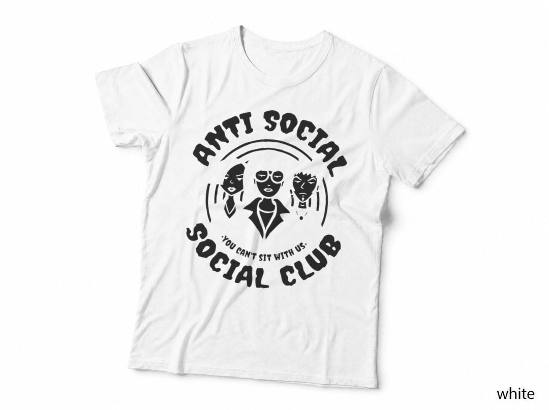 Anti Social Club, Anti Club, Social You Can't Sit with Us T-Shirt