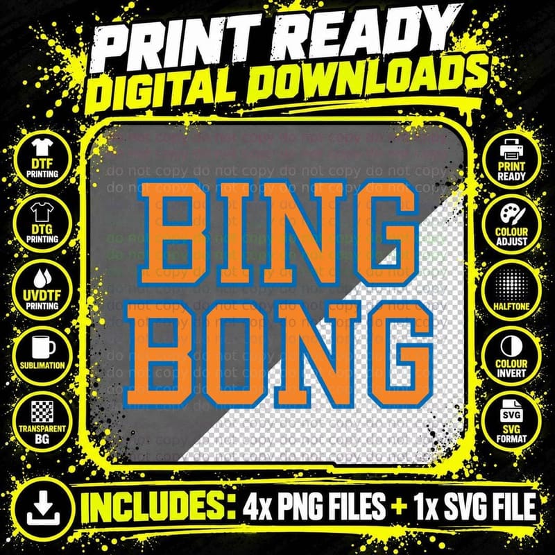 Bing Bong, Kids Character, Cartoon Fan Gift Png SVG Digital Bundle