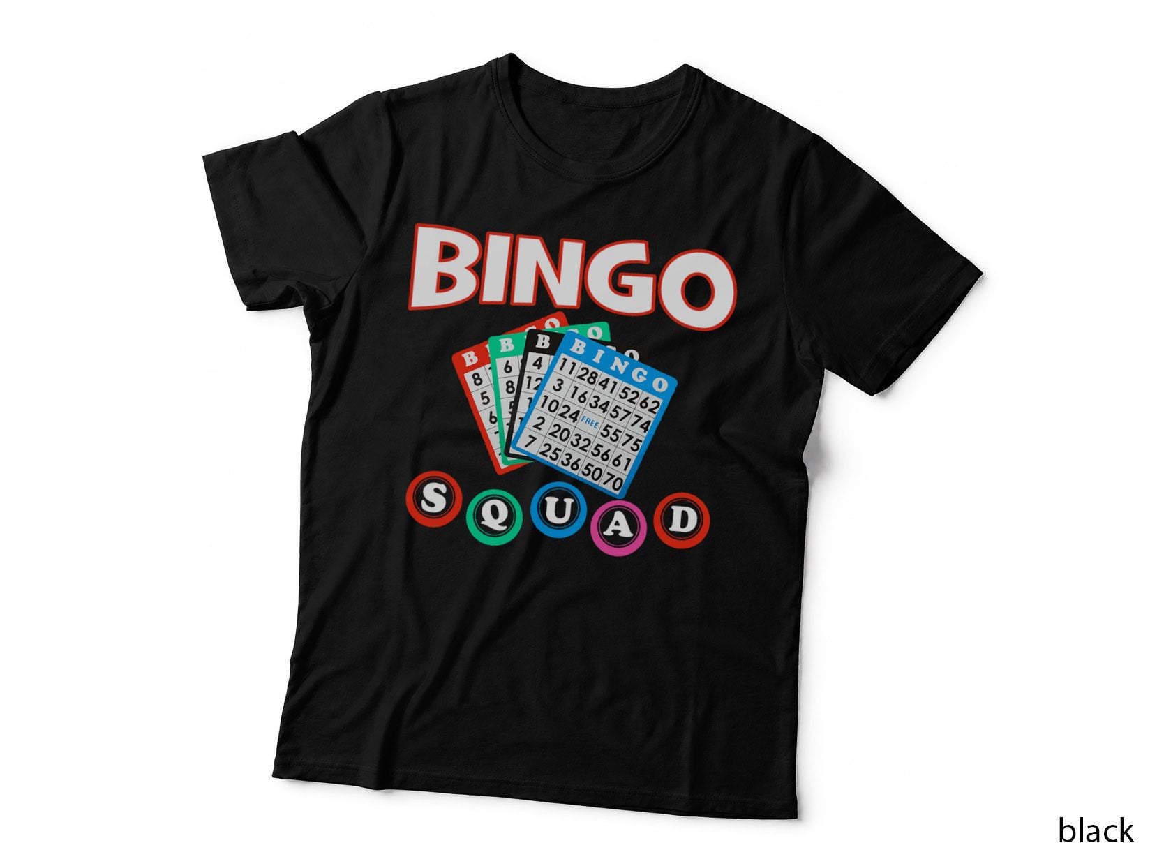 Bingo Squad Shirt for Women & Men, Bingo Teamwear, Game Night T-Shirt