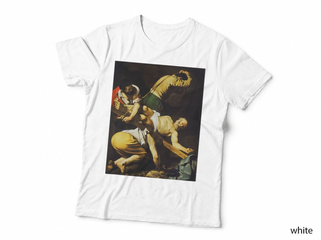 Caravaggio - Crucifixion of Saint Peter - Art for Artists 2 T-Shirt