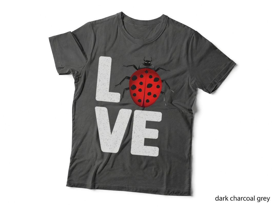 Cute Ladybug Art for Men Women Kids Insect Bug Ladybug Lover T-Shirt