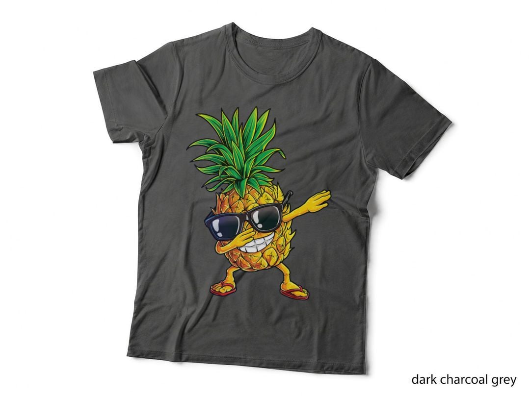 Dabbing Pineapple Sunglasses Aloha Beaches Hawaii Hawaiian T-Shirt