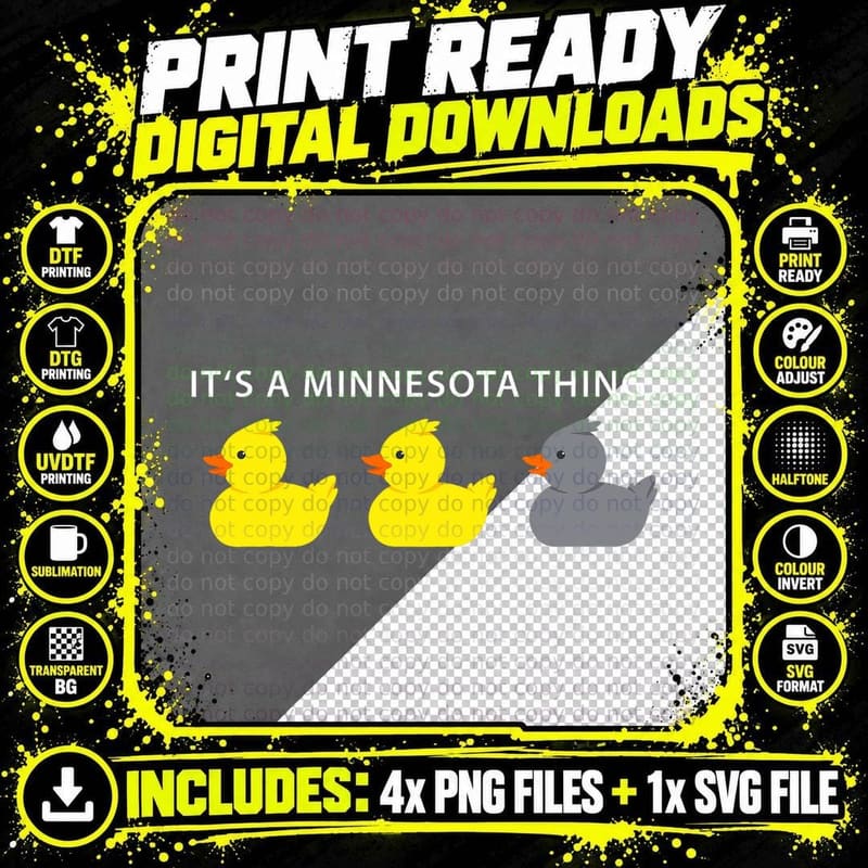 Duck Gray Duck Minnesota Ducks, Sports Fan, Team Png SVG Digital Bundle