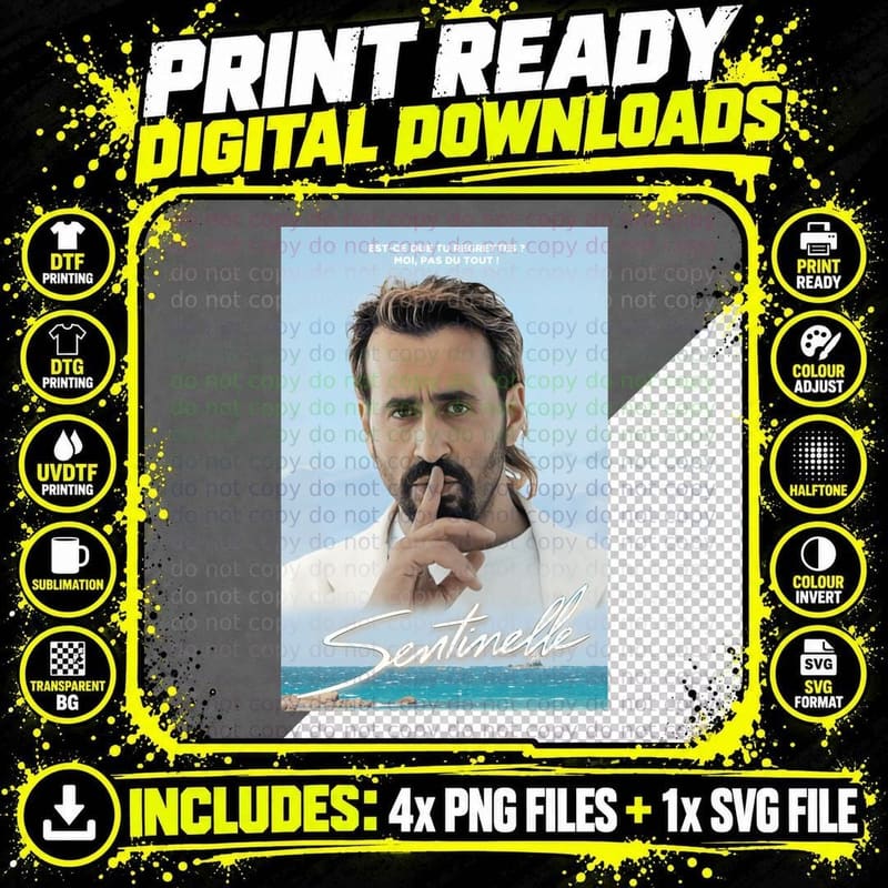 Francis Sentinel - Jonathan Cohen, Artistic Png SVG Digital Bundle