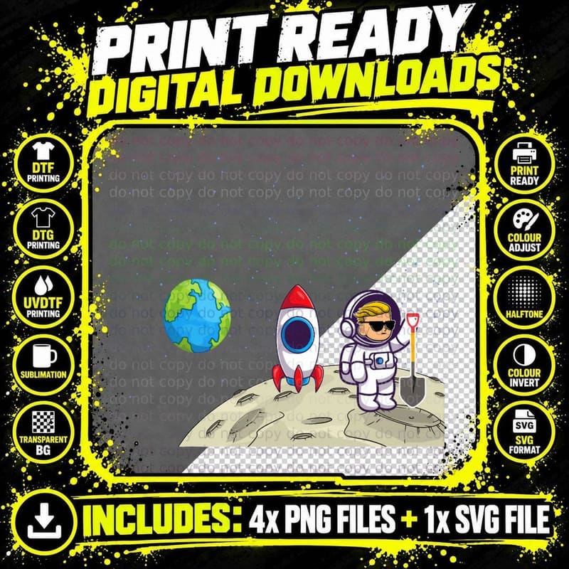 Gme on Moon Shirt - Wsb Stonk Shirt Hodl Png SVG Digital Bundle