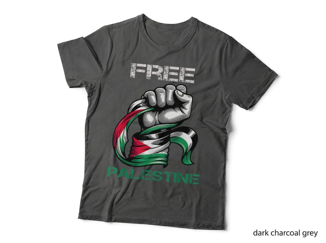I Love Free Palestine Flag Save Gaza Strip Palestinian T-Shirt