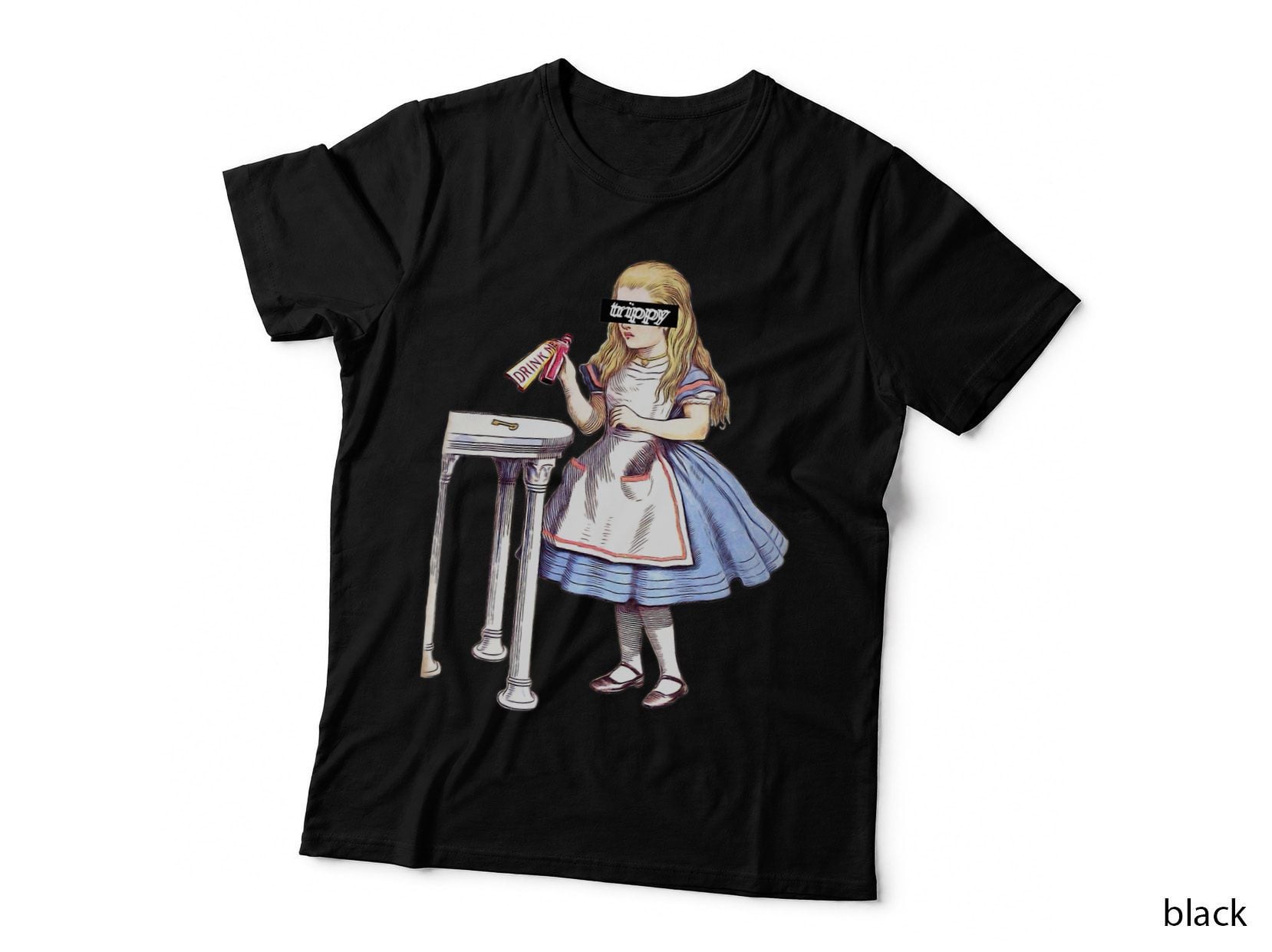 Alice in Wonderland - Drink Me T Shirt Design