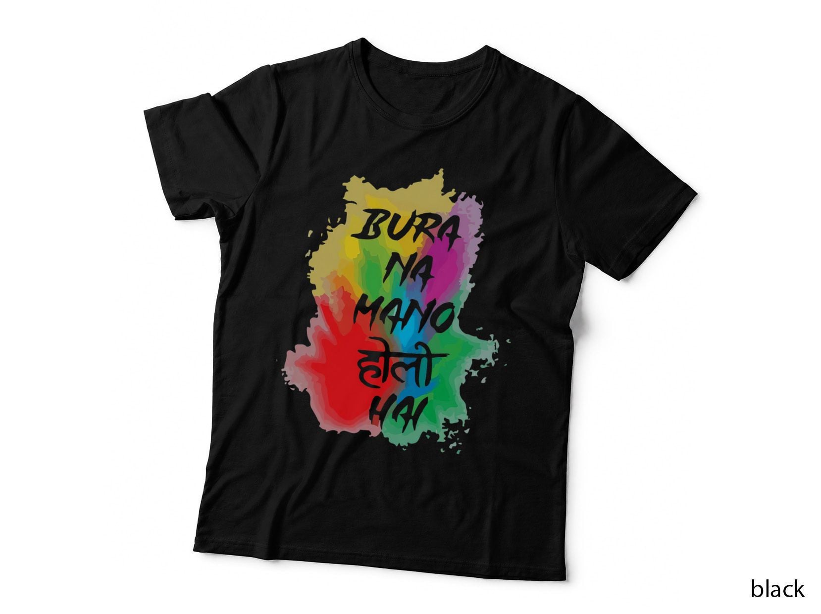 Bura Na Mano Holi Hai Happy Holi Decoration Lover T-Shirt