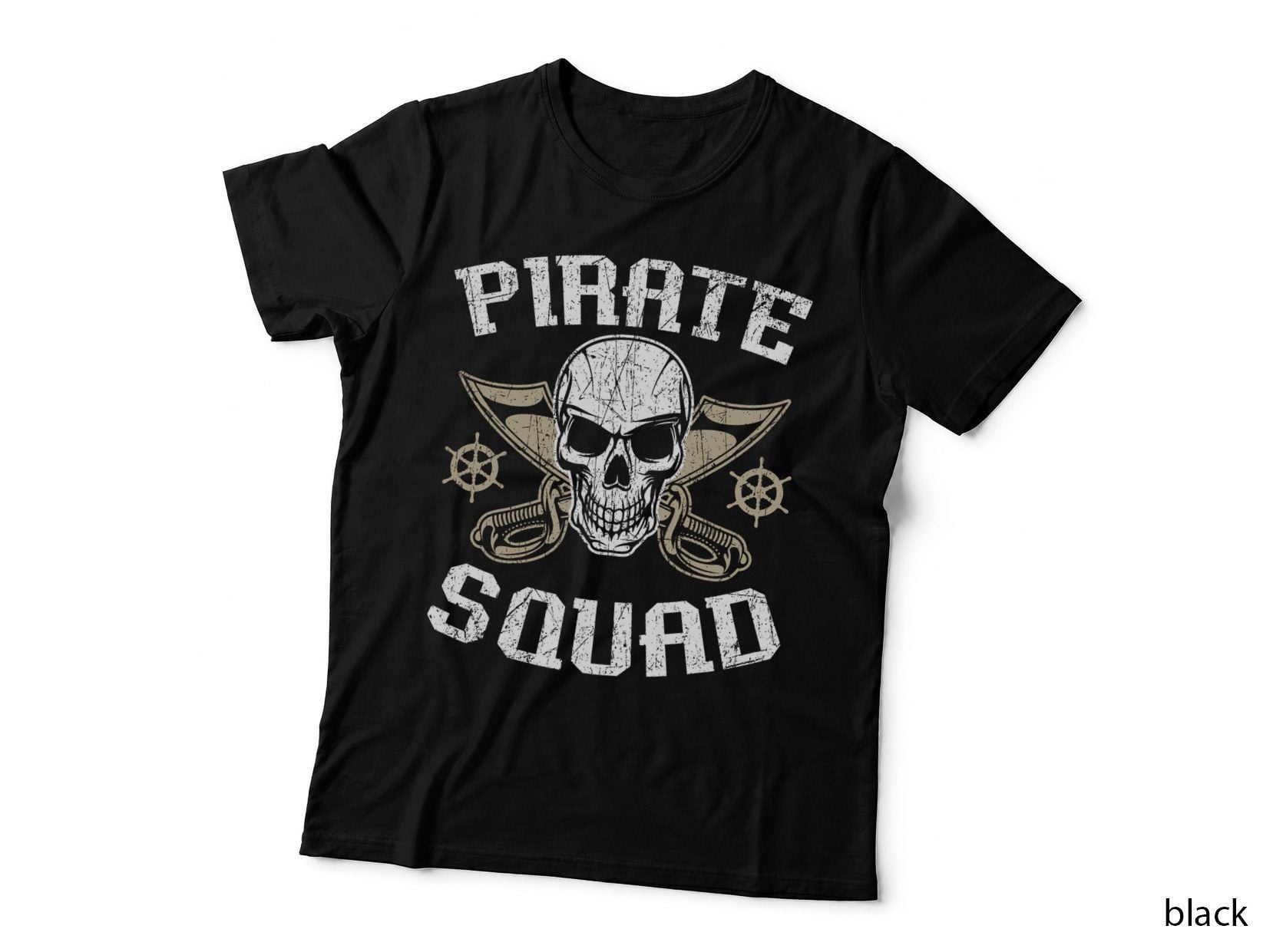 Pirate Squad Caribbean Buccaneer Pirate Lover T-Shirt