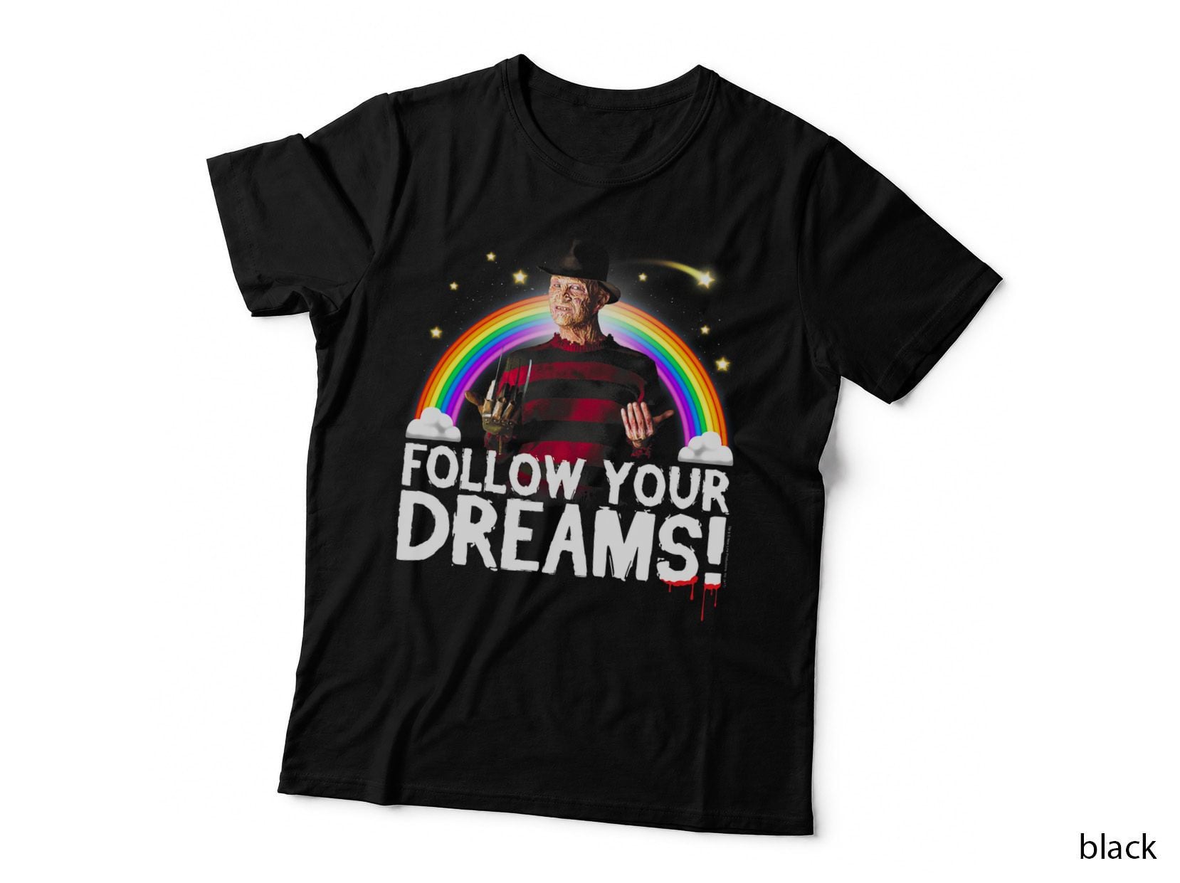 A Nightmare on Elm Street Freddy Follow Dreams T-Shirt