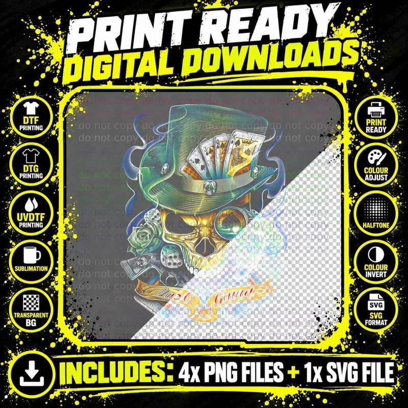 Alice in Wonderland Mad Hatter T-Shirt, Tea Party Print Png SVG Digital Bundle