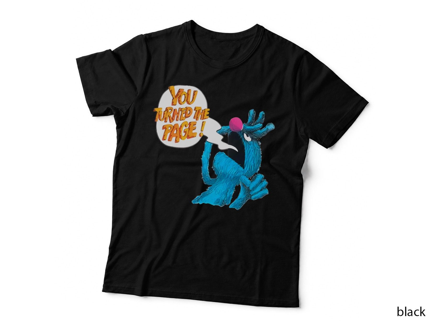 Monster Book Tshirt, Turned the Page T-Shirt