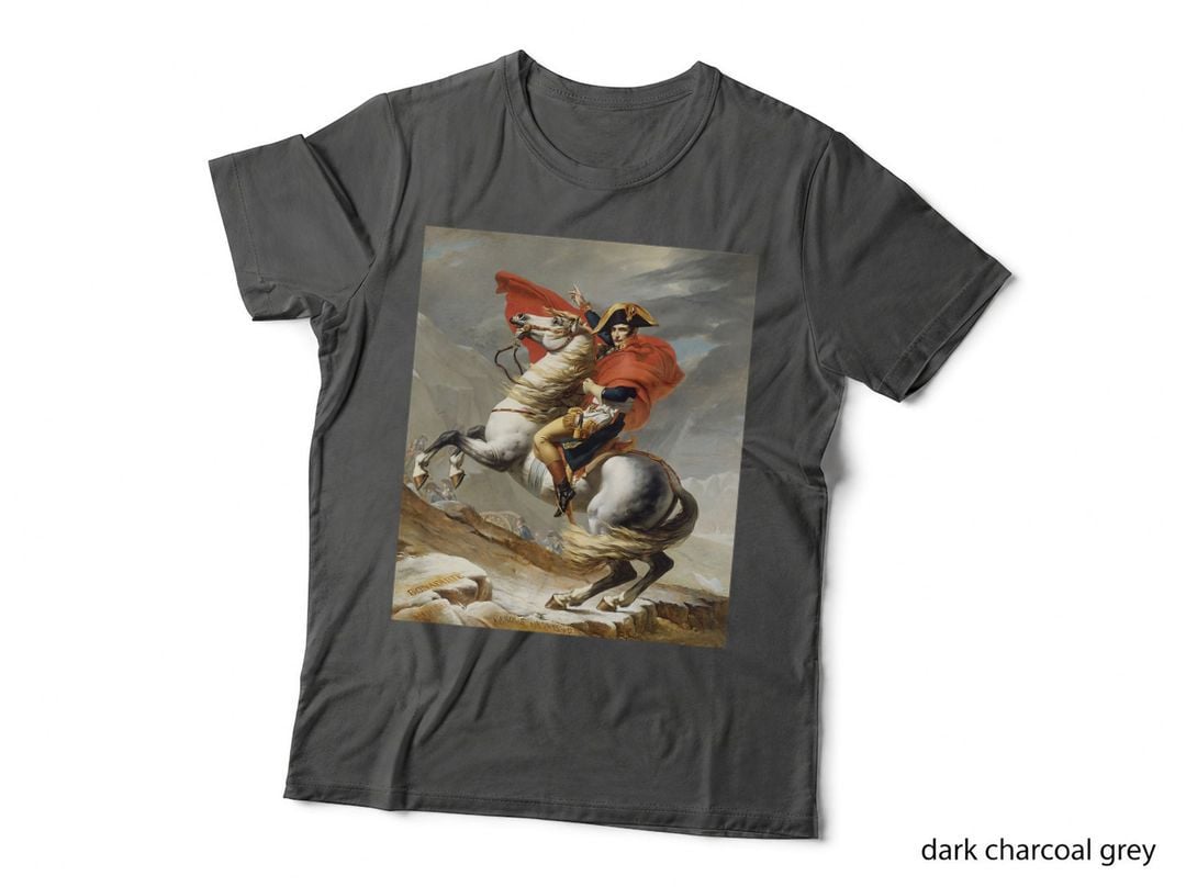 Napoleon Bonaparte Jacques-Louis David Neoclassicism Art T-Shirt