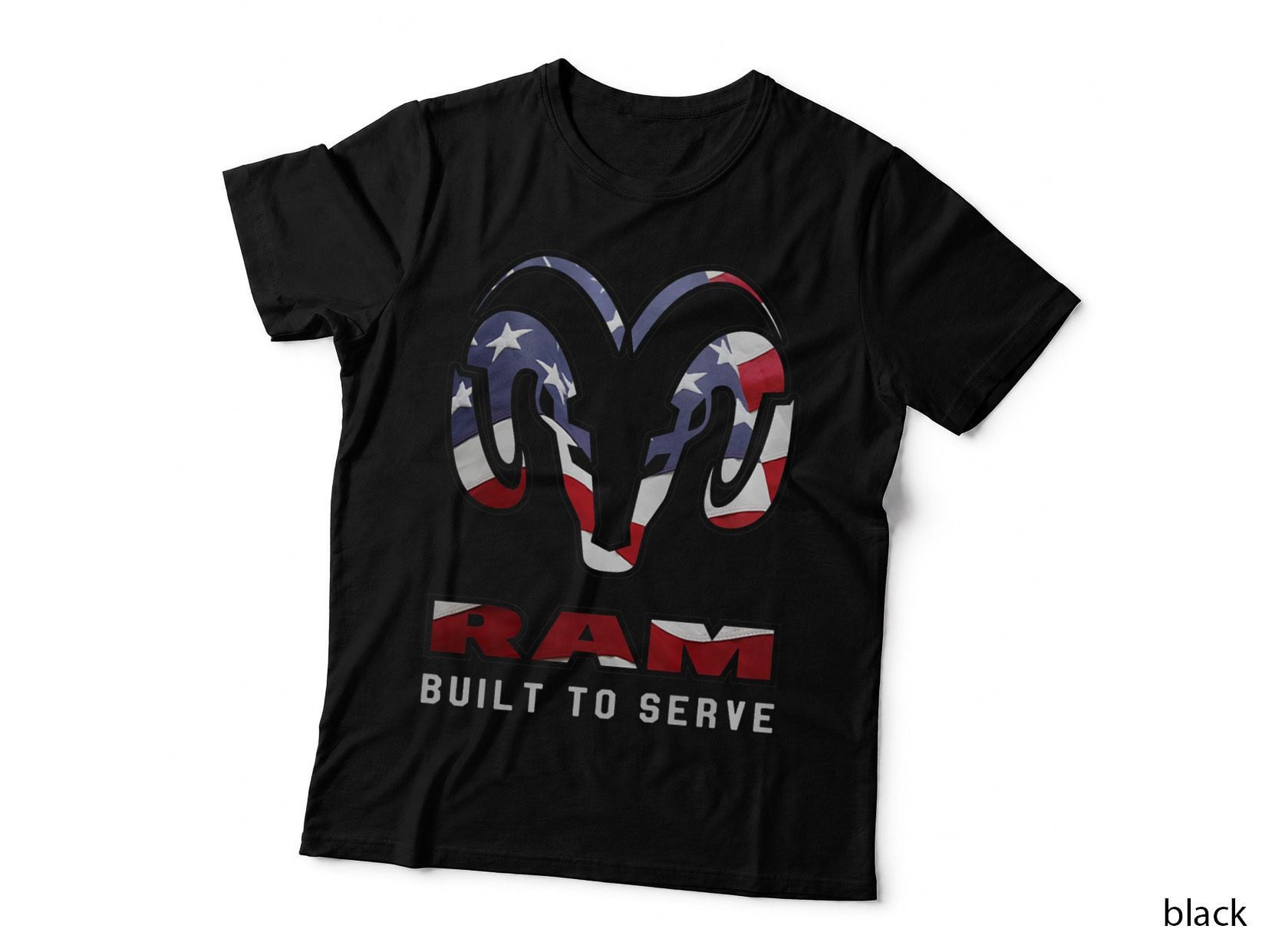 Ram Trucks Americana - Built to Serve T-Shirt