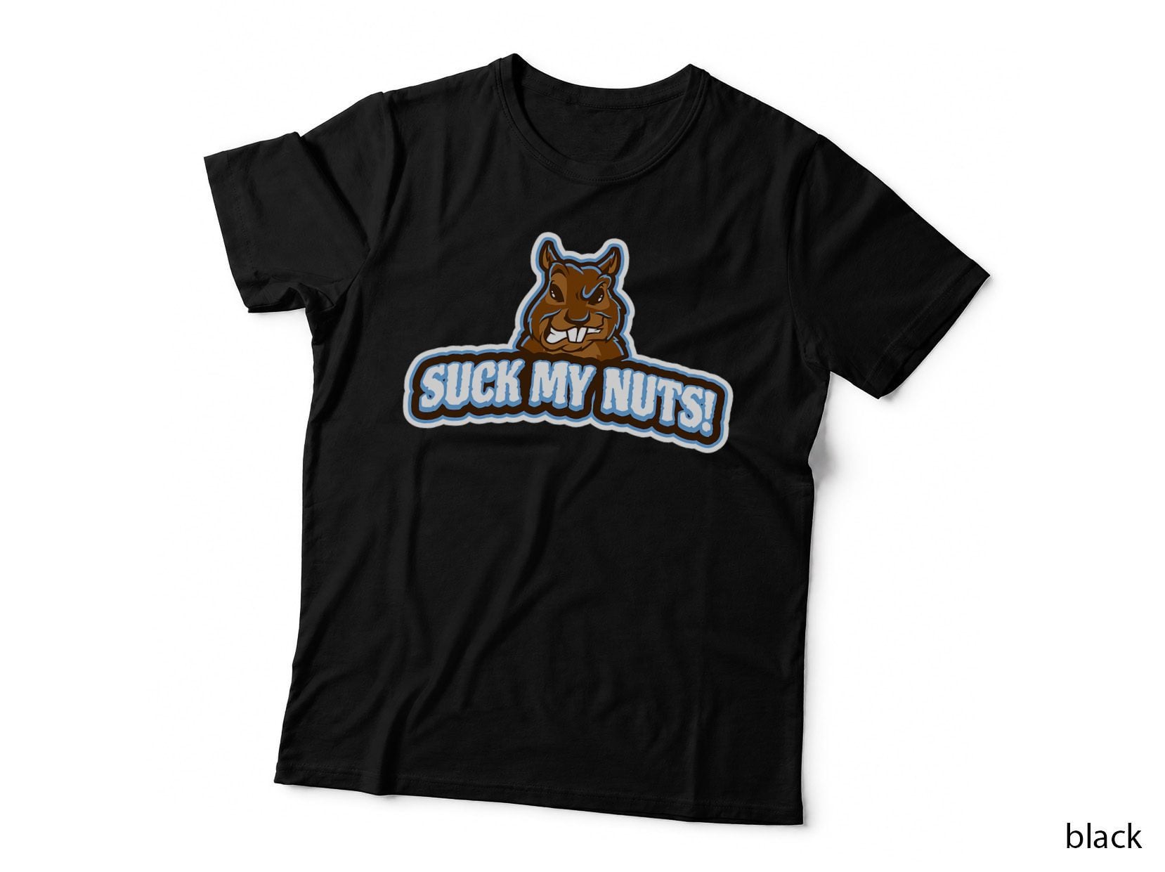 Suck My Nuts Squirrel Adult Tshirt
