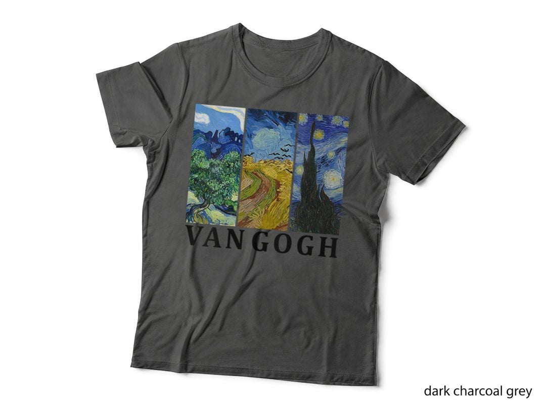 Van Gogh Art Impressionist Painter Starry Night Artist, T-Shirt