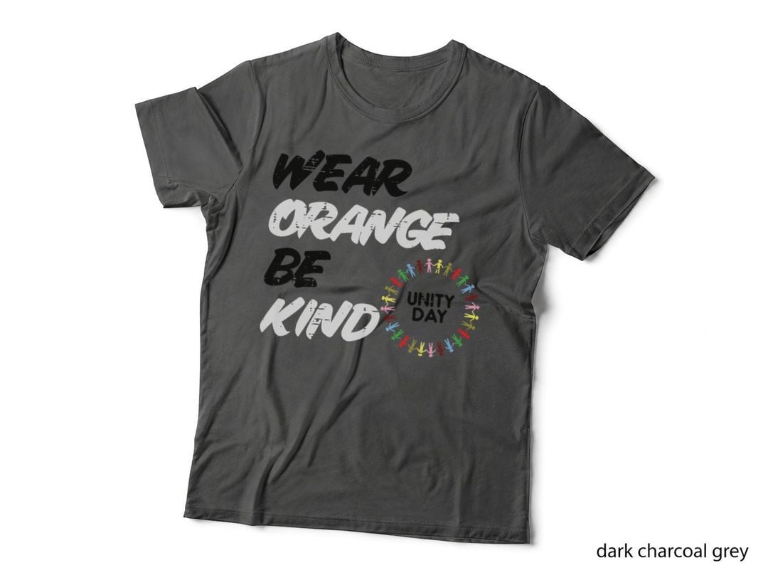 Wear Orange Be Kind Cute Anti Bullying Unity Day Kids T-Shirt