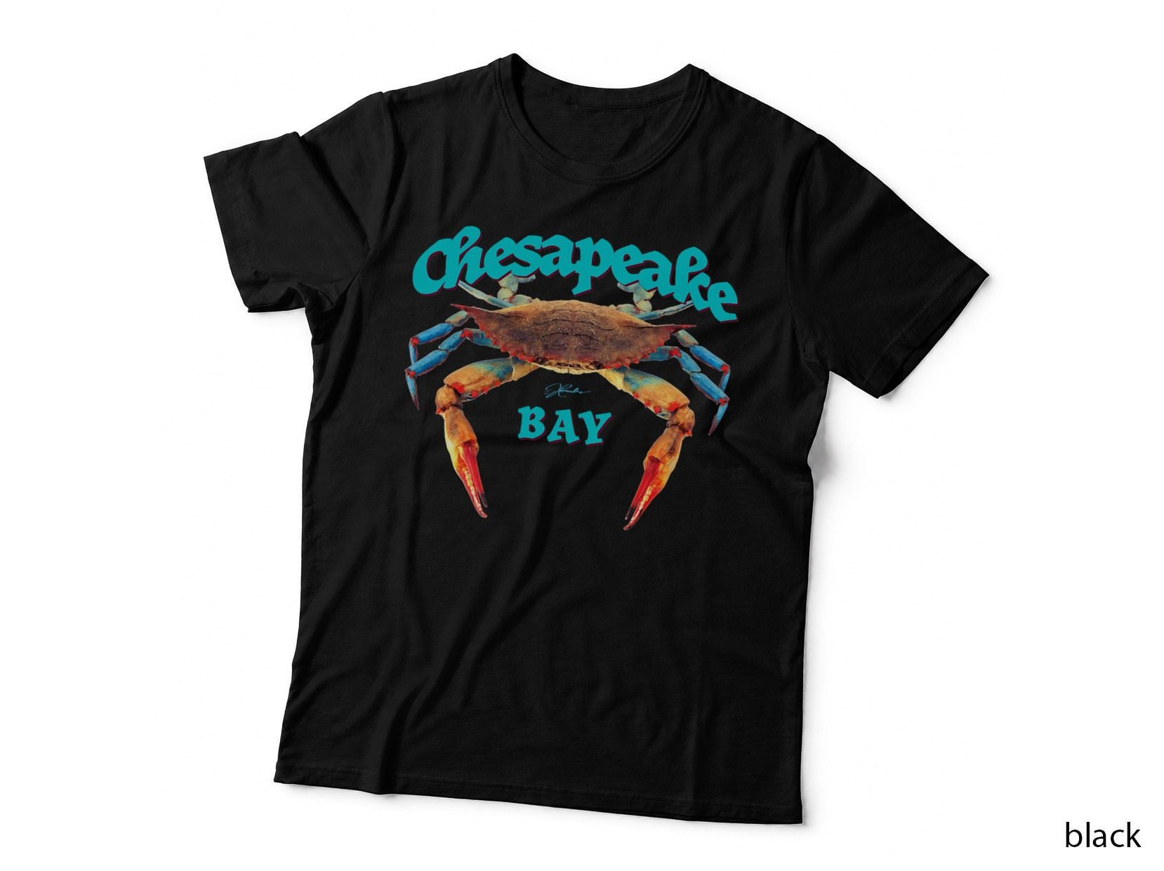 Jcombs Chesapeake Bay Blue Crab T-Shirt