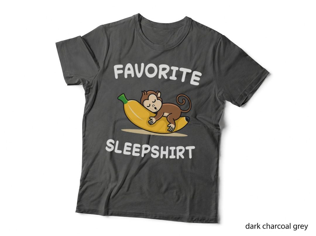 Monkey Monkeys Nap Sleeping Sleep Pajamas Pajama T-Shirt