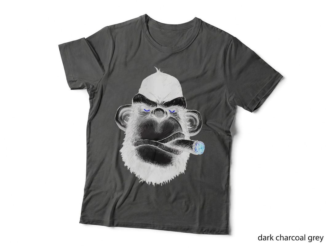 Monkey Smoking Cigar T-Shirt