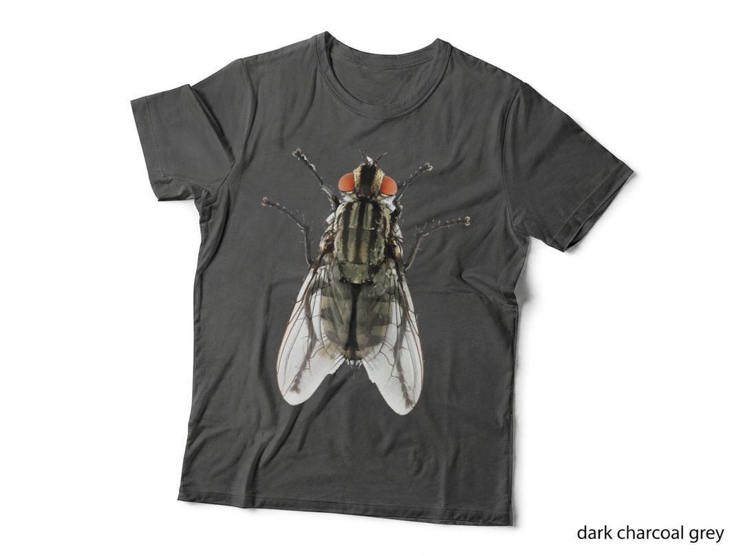 Women Fly Flies Gross Insect Bug Six Legged T-Shirt