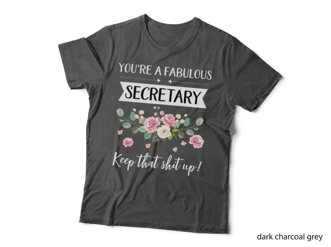 You're a Fabulous Secretary Keep That Shit up T-Shirt
