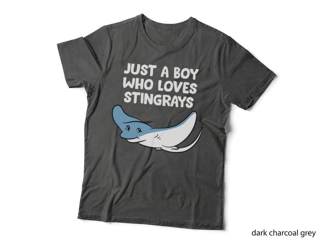 Just a Boy Who Loves Stingrays T-Shirt