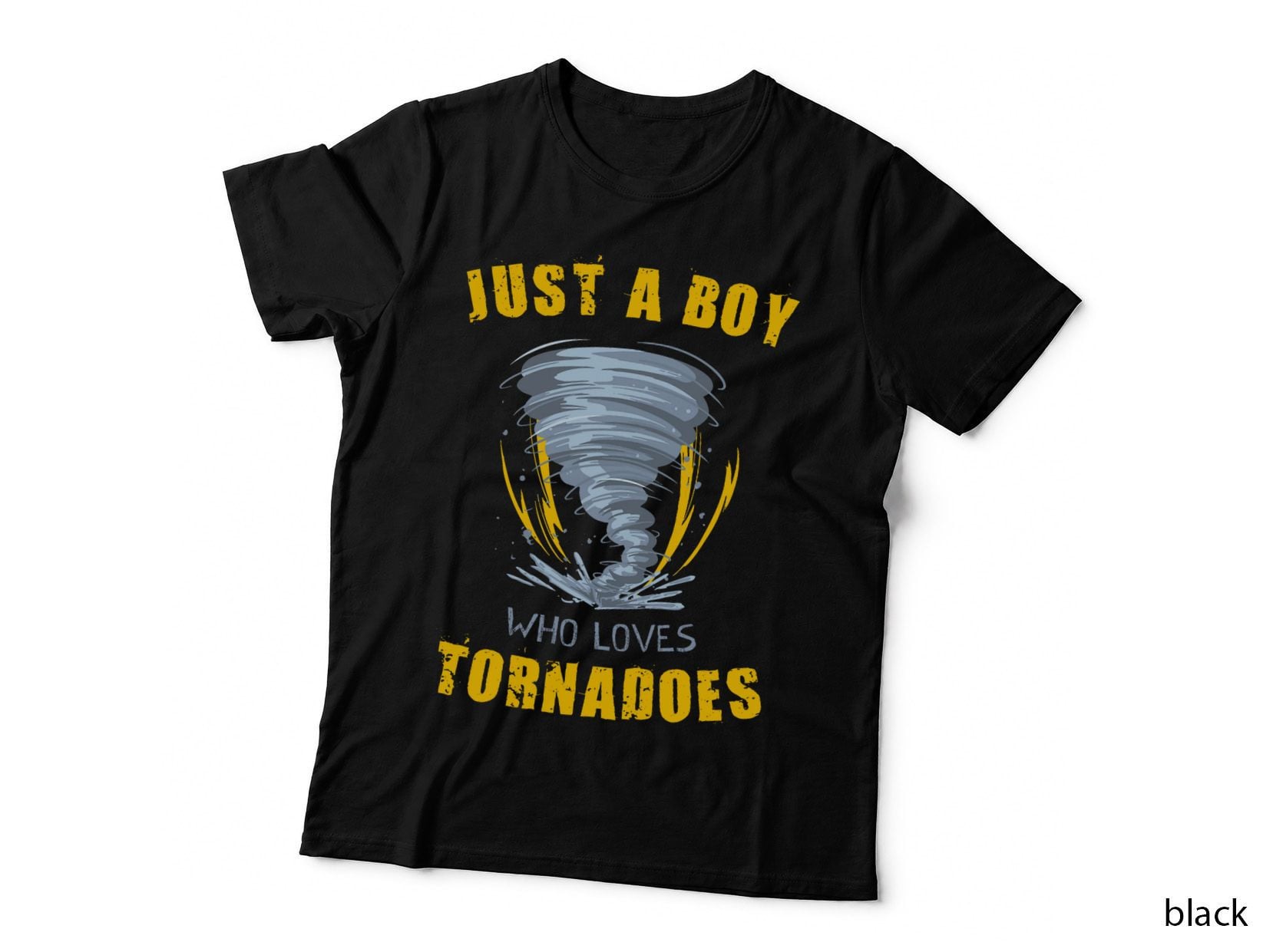 Just a Boy Who Loves Tornadoes Stormchaser Meteorology T-Shirt